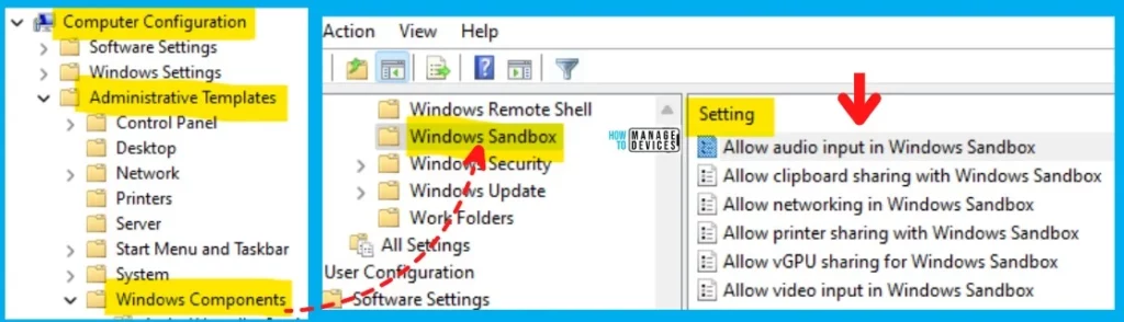 4 Best Methods Enable Windows Sandbox - Configure Policies for Windows 11 Fig. 8.3