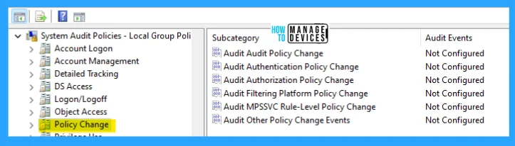 Configure Audit Policies in Windows 11 using GPO or Intune -Fig.9