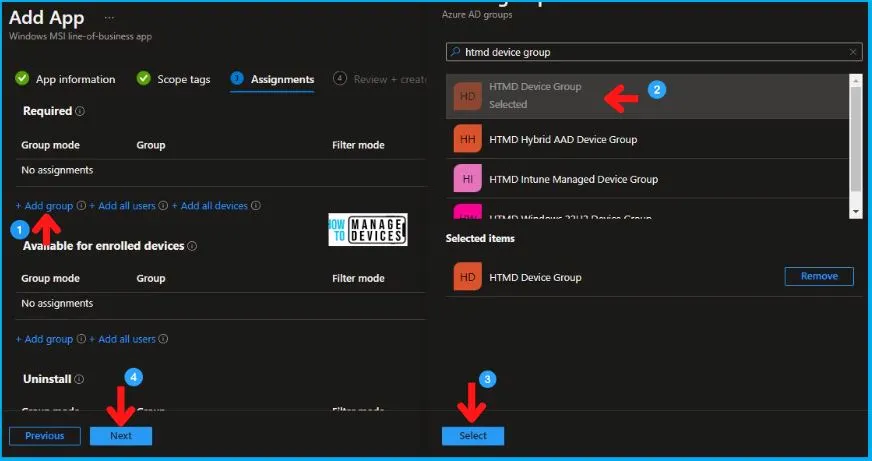 Installation of Amazon Corretto Using Intune Fig.7