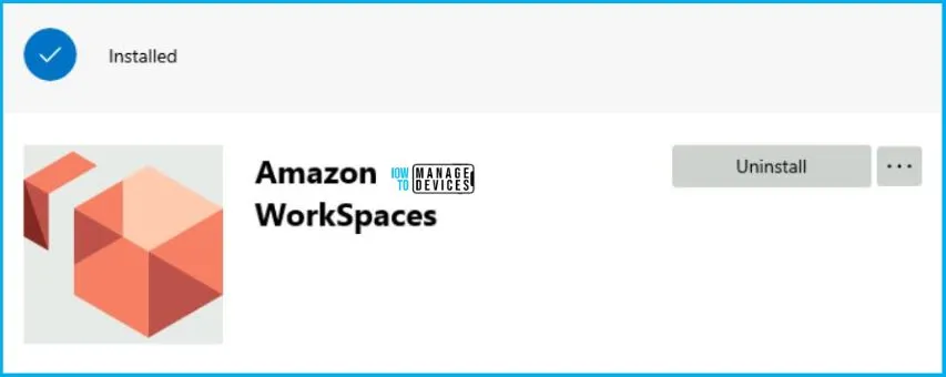 Amazon Workspaces Deployment Using Intune Fig.9