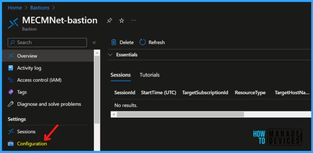 Connect Azure Bastion Host Using Shareable Link Fig.1