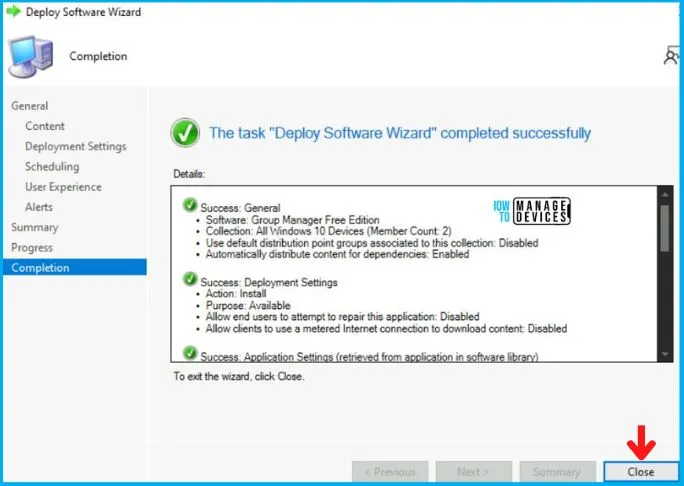 Cjwdev Group Manager Deployment Using SCCM MSI Model Fig. 17