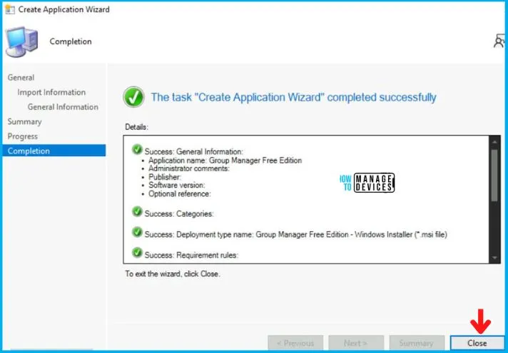 Cjwdev Group Manager Deployment using SCCM | 0x643 1603 Error Fig. 5