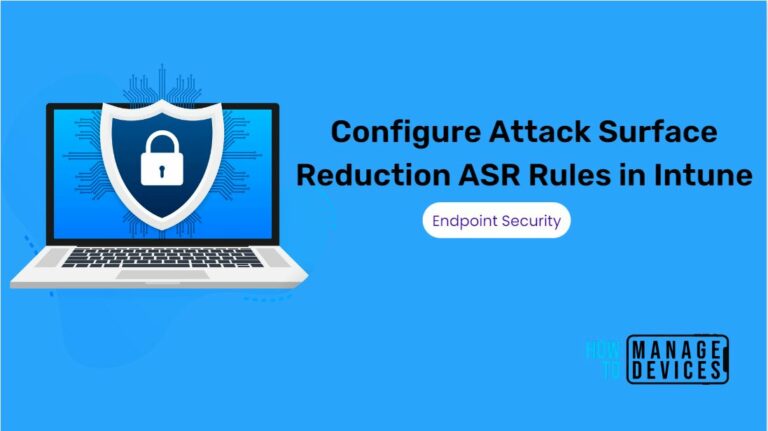 Configure Attack surface reduction ASR Rule