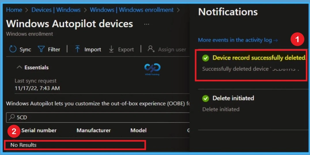 Delete Windows Autopilot Devices from Intune to Clean Up Unused Device Records 10 Delete Windows Autopilot Devices from Intune to Clean Up Unused Device Records- Fig.9
