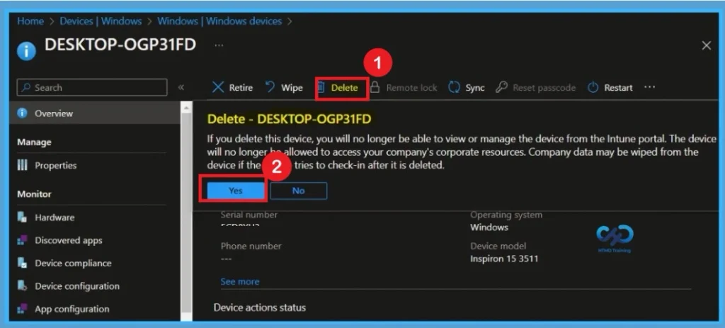 Delete Windows Autopilot Devices from Intune to Clean Up Unused Device Records 4 Delete Windows Autopilot Devices from Intune to Clean Up Unused Device Records - Fig.3