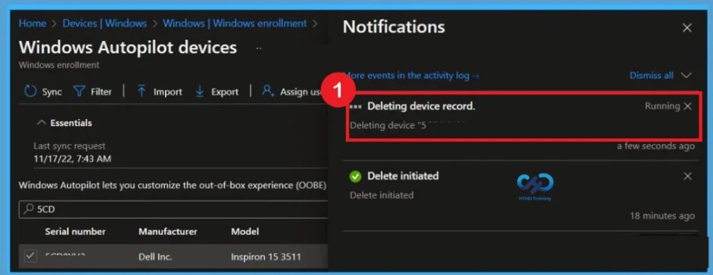 Delete Windows Autopilot Devices from Intune to Clean Up Unused Device Records 9 Delete Windows Autopilot Devices from Intune to Clean Up Unused Device Records - Fig.8