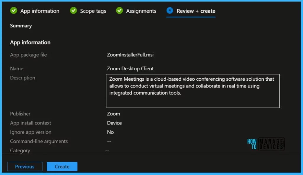 Deploy Zoom Using Intune Fig.7