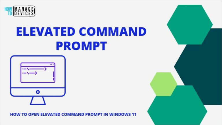 How to Open Elevated Command Prompt in Windows 11