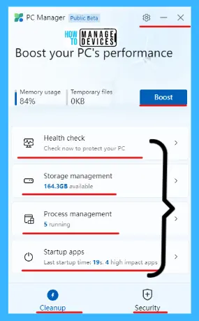 Microsoft PC Manager Best PC Cleaner Application for Windows - Fig.6