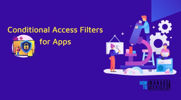 Filter Application Using Azure AD Conditional Access