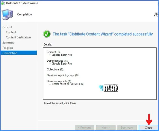 Deploying Google Earth Pro Using SCCM Application MSI Model Fig.11