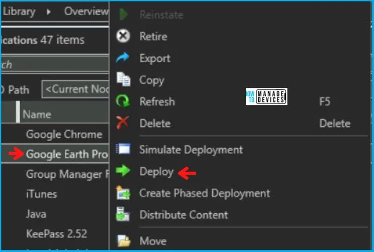 Deploying Google Earth Pro Using SCCM Application MSI Model Fig.12