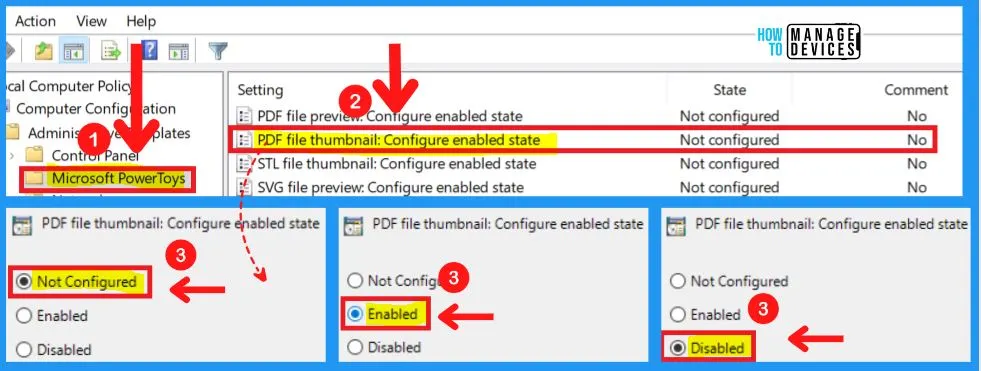 PowerToys Utilities in Windows 11 | Group Policy Settings fig.11