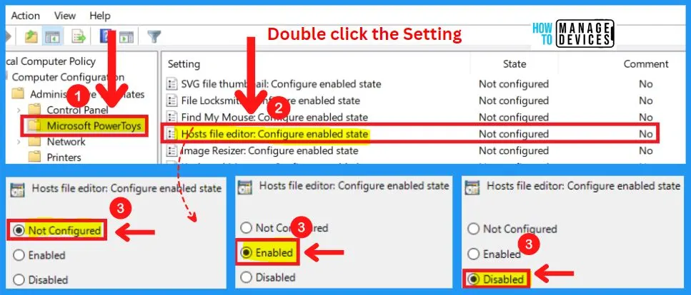 PowerToys Utilities in Windows 11 | Group Policy Settings fig.17