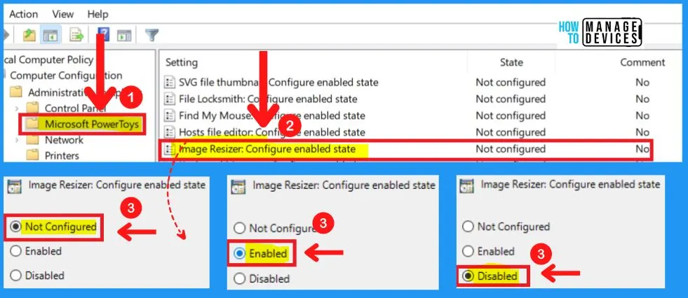 PowerToys Utilities in Windows 11 | Group Policy Settings fig.18