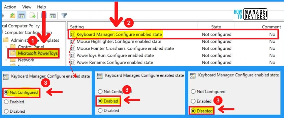 Policies to Control PowerToys Utilities in Windows 11 | Group Policy Settings fig.19