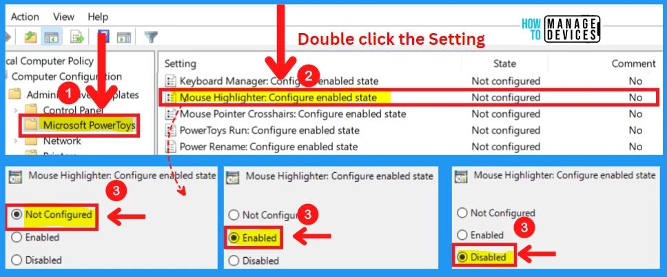 Policies to Control PowerToys Utilities in Windows 11 | Group Policy Settings fig.20