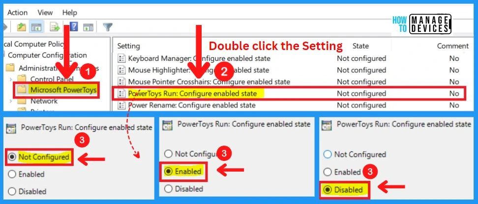 PowerToys Utilities in Windows 11 | Group Policy Settings fig.22