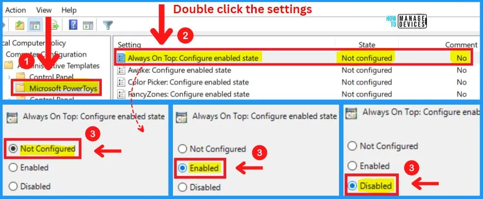 Policies to Control PowerToys Utilities in Windows 11 fig.2