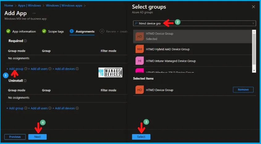 Deployment of KeePass Using Intune Fig.7