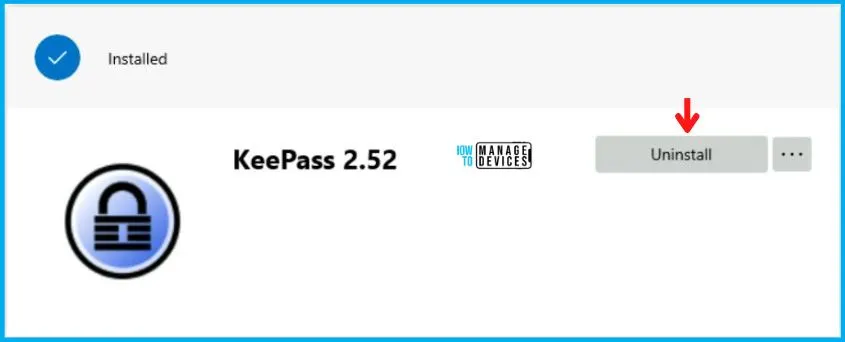 Deployment of KeePass Using Intune Fig.10