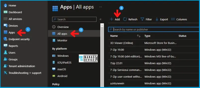 Amazon Workspaces Deployment Using Intune Fig.1