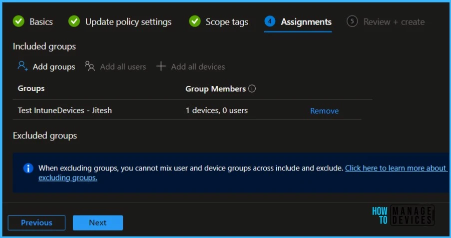 Manage macOS Updates Using Intune Policy Fig.4