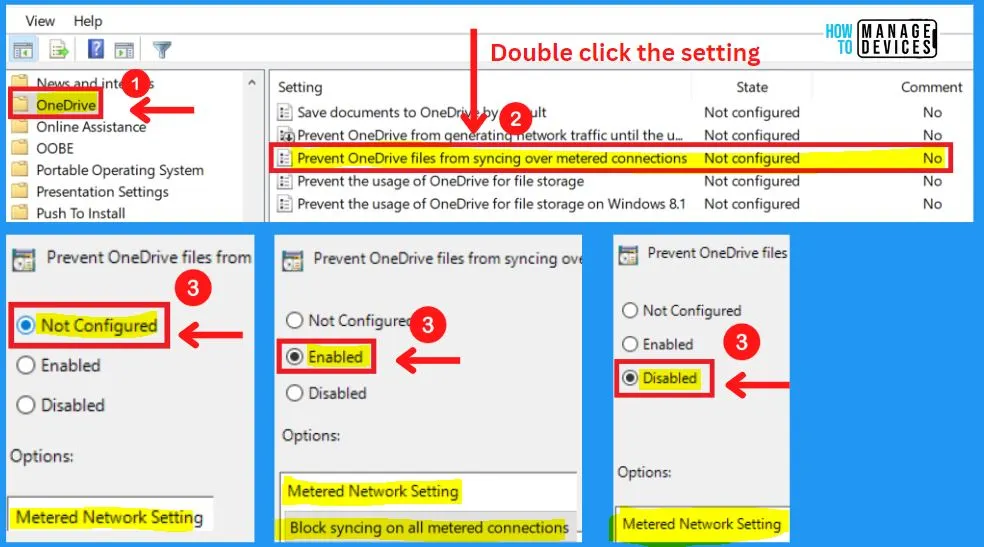 OneDrive in Windows 11 Detailed Review | 77 Intune Policy Settings | 5 Group Policy Settings - fig. 21