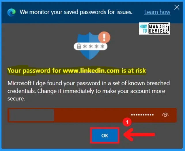 MS Edge Browser Password Monitor Features to Safeguard the Passwords fig. 11