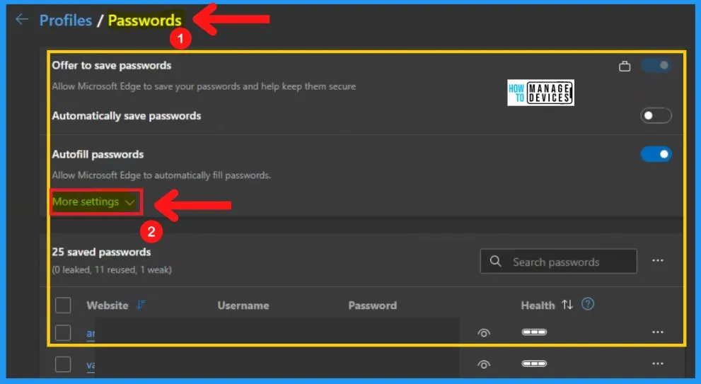 MS Edge Password Monitor to Safeguard the Password of your Online Account fig. 7