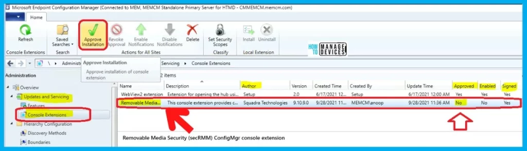 SCCM Community Hub Removed Deprecated Fig. 2