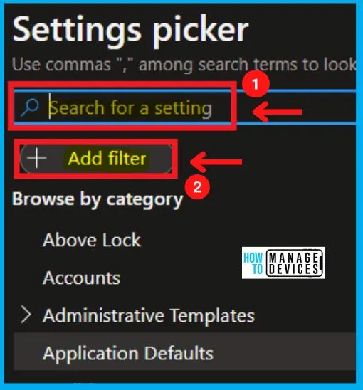 Search Options in Group Policy and Intune Cloud Policy fig. 5