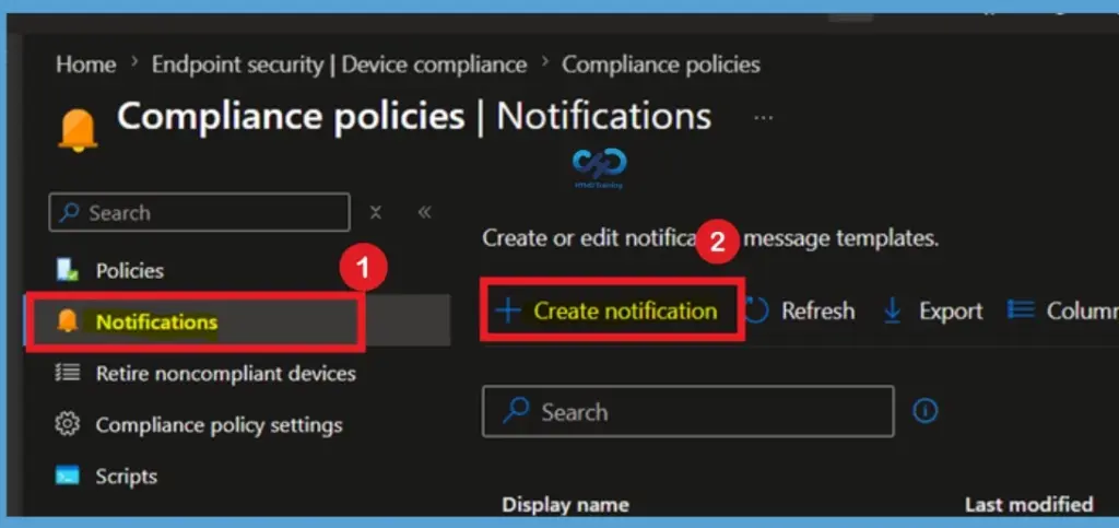 How to Configure Notifications for Noncompliant Devices in Microsoft Intune -Fig.2