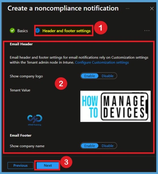 How to Configure Notifications for Noncompliant Devices in Microsoft Intune -Fig.4