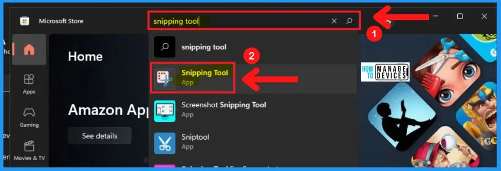 Snipping Tool in Windows 11 Latest Features | Settings | Uninstall fig. 2