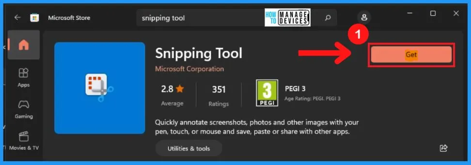 Snipping Tool in Windows 11 Latest Features | Settings | Uninstall fig. 3