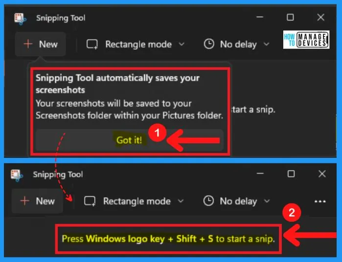 Snipping Tool in Windows 11 Latest Features | Settings | Uninstall fig. 5