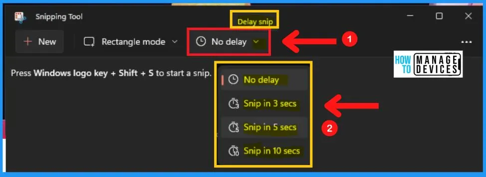 Snipping Tool in Windows 11 | Install and Use | Settings | Uninstall fig. 8