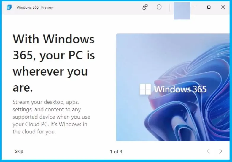 Windows 365 App Experience | Cloud PC Application for Windows Android iOS Mac fig. 9