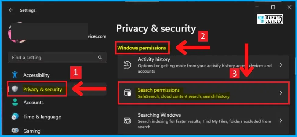 Control Search Options in Windows 11 using Policies | 42 Group Policy Settings | 14 Intune Policy Settings fig. 2