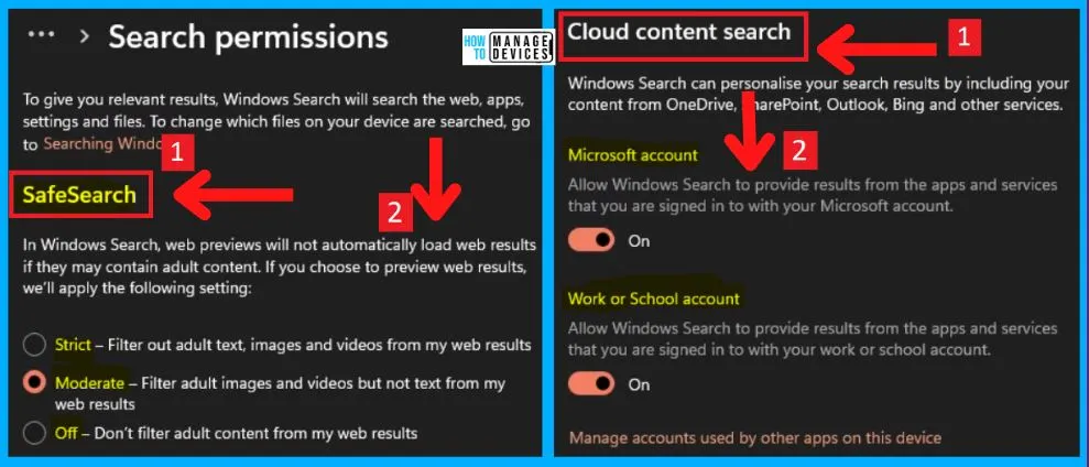 Search Options in Windows 11 | 4 Way to Access Windows Search | 42 Group Policy Settings | 14 Intune Policy Settings fig. 3