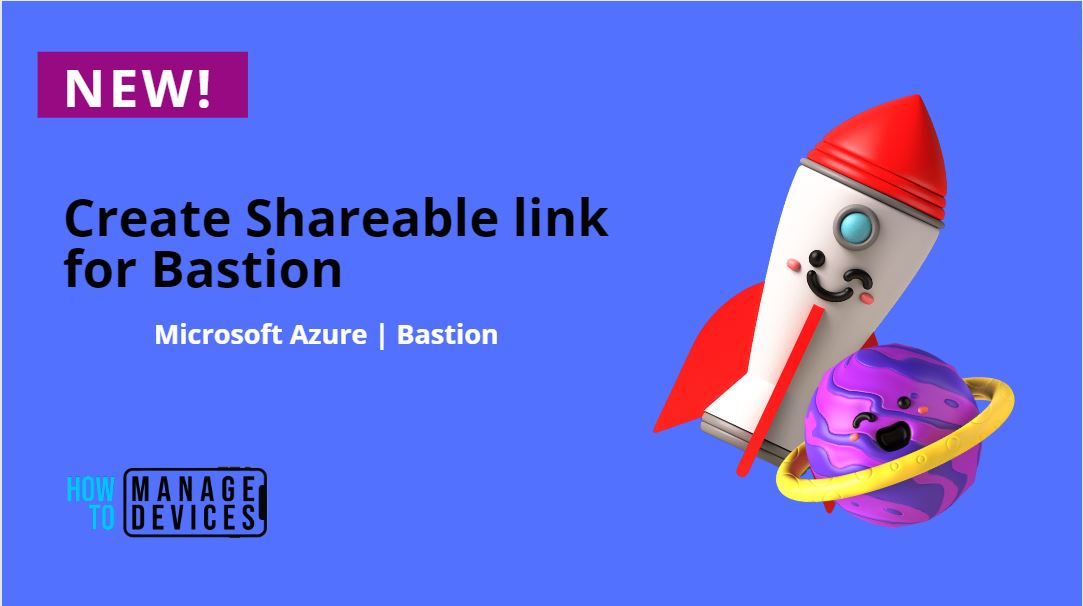 create shareable link for Azure Bastion host