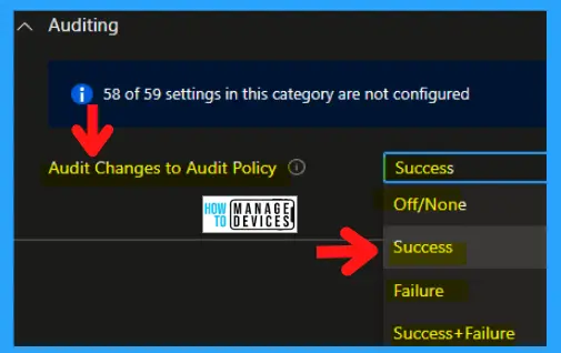 Configure Audit Policies in Windows 11 using GPO or Intune - Fig.15