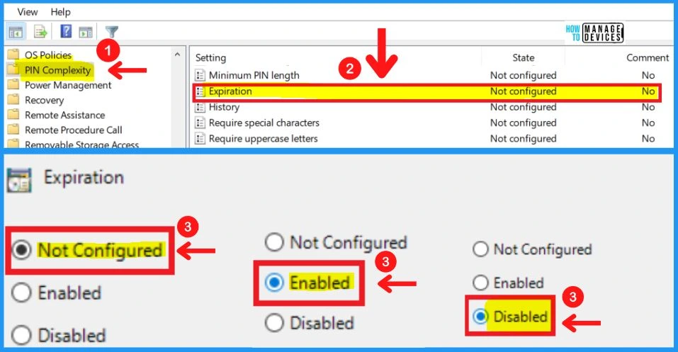 PIN Complexity in Windows 11 | 19 Group Policy Settings | 18 Intune Policy Settings fig. 12