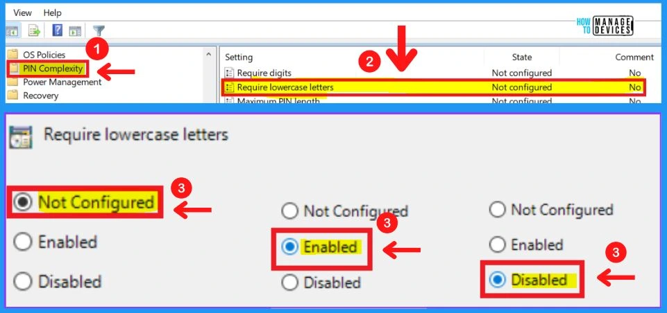 PIN Complexity in Windows 11 | 19 Group Policy Settings | 18 Intune Policy Settings fig. 9