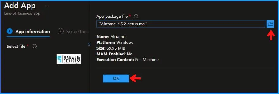 Airtame Installation Using Intune MSI Step-By-Step Guide Fig.3