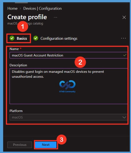 Prevent Unauthorized Guest Access by Disabling the Guest Account on macOS using Intune Policy 4 Prevent Unauthorized Guest Access by Disabling the Guest Account on macOS using Intune Policy -Fig.3