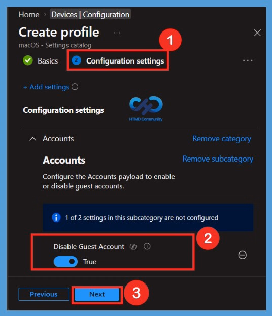 Prevent Unauthorized Guest Access by Disabling the Guest Account on macOS using Intune Policy 7 Prevent Unauthorized Guest Access by Disabling the Guest Account on macOS using Intune Policy -Fig.6