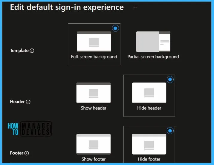 Configure Azure AD Company Branding for Sign-in Experiences Fig.4